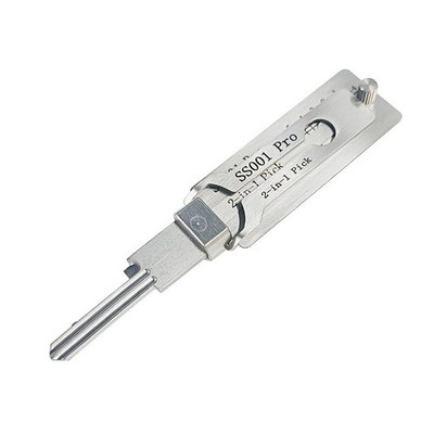 2-in-1 Stainless Steel Key Decoder SS001 PRO Lock Decoder Repair Tools-(1pc)