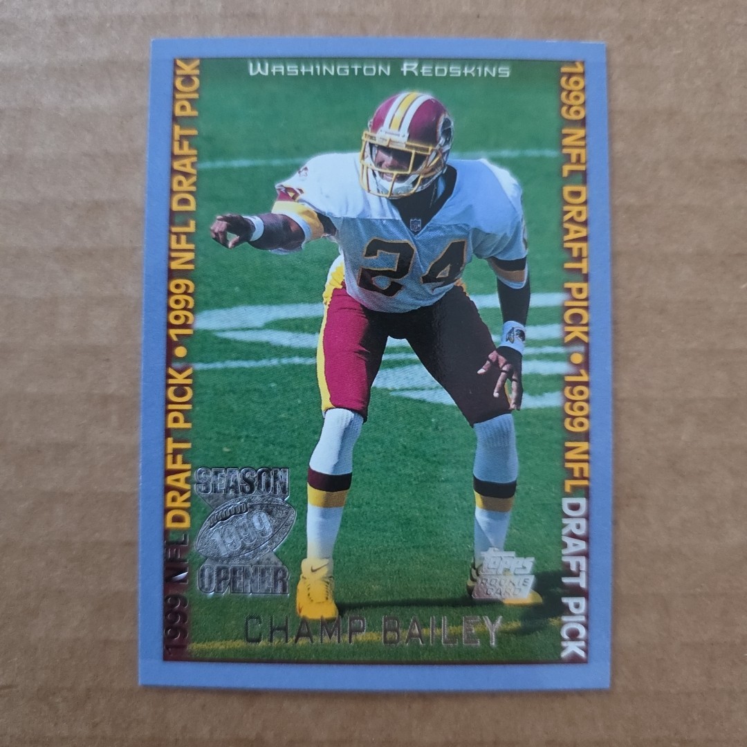 1999 Topps - 1999 NFL Draft Pick Champ Bailey #354 Topps Collection (RC)