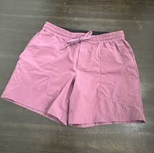 Lululemon Bowline Men's Athletic Shorts Size Medium Pockets Elastic Waist