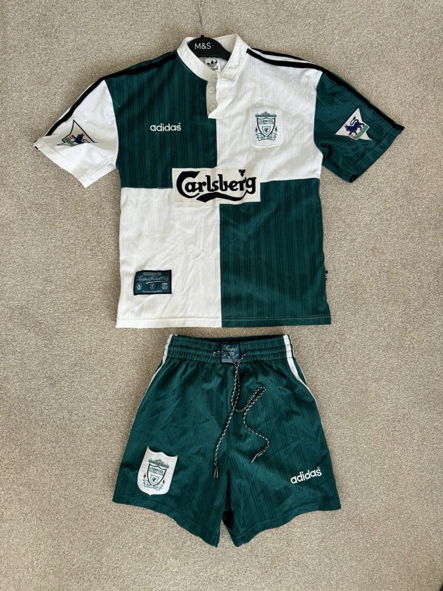 Liverpool Fc 95-96 Robbie Fowler Adidas Away kit Kids | eBay UK