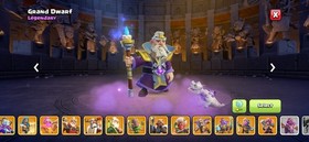 TH18 Heroes 100/100/90/75/50 | LOT OF  SKIN !!! | GREAT HEROE EQUIPMENT | CHEAP