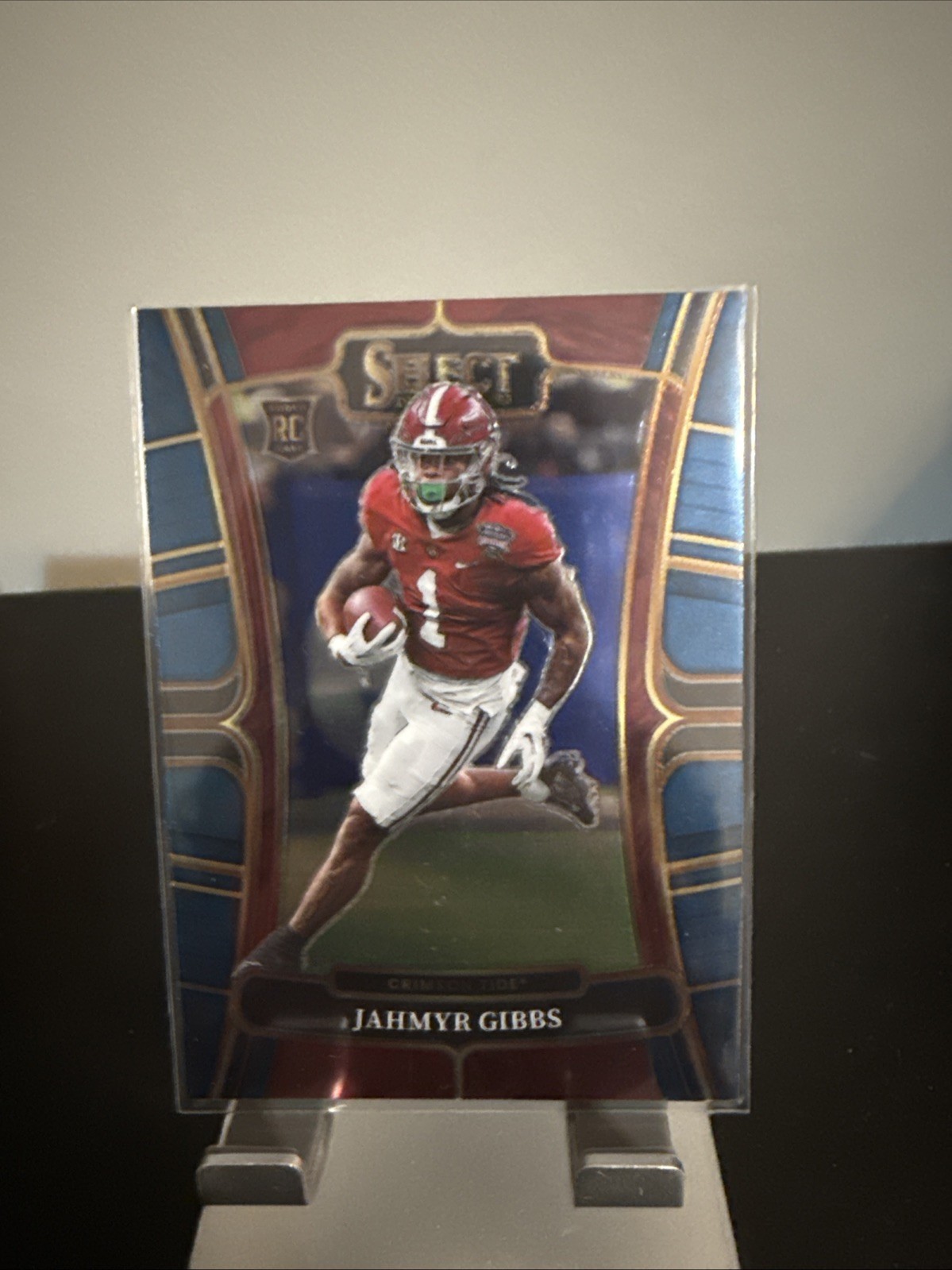 2023 Select Draft Picks Jahmyr Gibbs Blue Retail RC #10 Crimson Tide