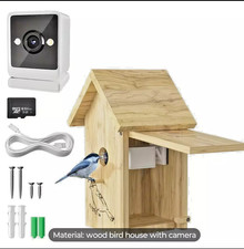 Smart Bird House with 1080P HD Camera Notifie...