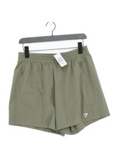 Gymshark Herren Shorts M grün 100% Polyester Sweat