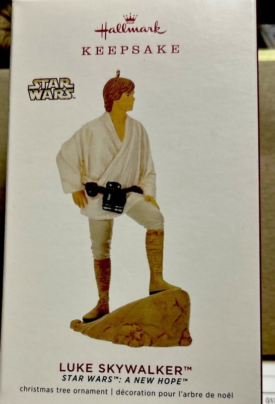 Hallmark  Luke Skywalker  Star Wars A New Hope  Keepsake Ornament 2019