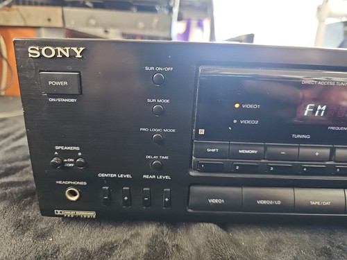 Sony STR-D611 Stereo Surround Receiver - getestet funktioniert super ohne Fernbedienung - Bild 2 von 9