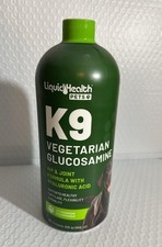 Liquid Health Pets K9 Vegetarian Glucosamine Joint Supplement 32 oz NEW