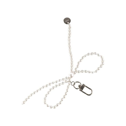 Telephone Jewelry Pearl Phone Pendant Phone Strap Lanyard Women Girl - Photo 12/12