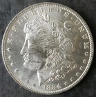 1884 O $1 Morgan Silver Dollar