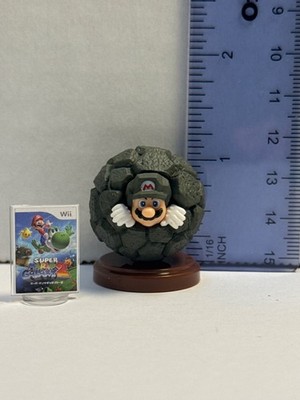 Nintendo Super Mario Galaxy 2 Rock w/Game Pc Furuta Choco Egg Mini Figure JAPAN
