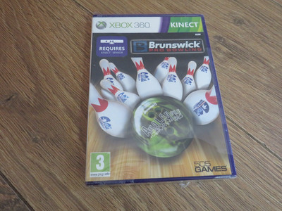Brunswick Pro Bowling Ten-Pin Xbox 360 KINECT PAL UK Neu Sealed