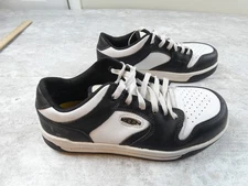 KEEN Shoe Mens 8.5 White Black Overton Composite Toe Utility Work Comfort