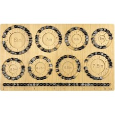 Bead boards for jewelry making, bamboo beading board for jewelry brace