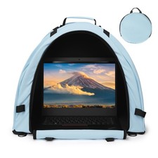Portable Laptop Sun Shade Foldable Laptop Tent for Working Outside Computer P...
