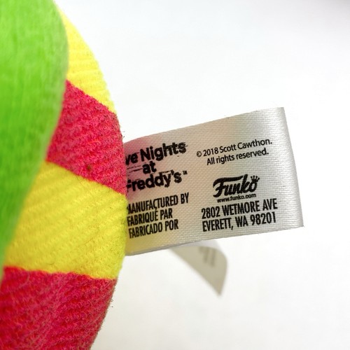 FNAF Funko Five Nights At Freddys 2016 Blacklight Green & Pink Cupcake Plush - Picture 9 of 11
