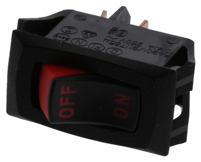 2PC CARLING TECHNOLOGIES - RA901-VB-B-1-V - Rocker Switch, Off-None-On, SPST, N