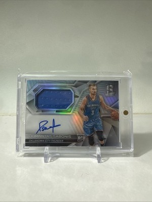 Domantas Sabonis 2016-17 Panini Spectra Rookie Patch Auto /300