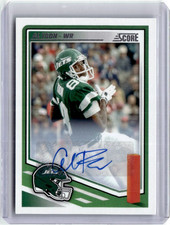 2025 Score Football Al Toon Veteran Autograph Auto #62 New York Jets FAST SHIP