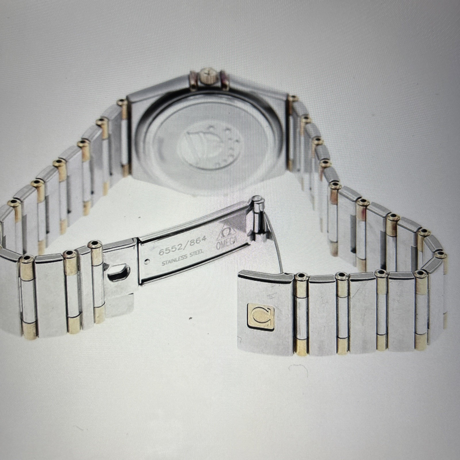OMEGA Constellation Watch  gold and case steel and 18 carat gold bracelet image 3