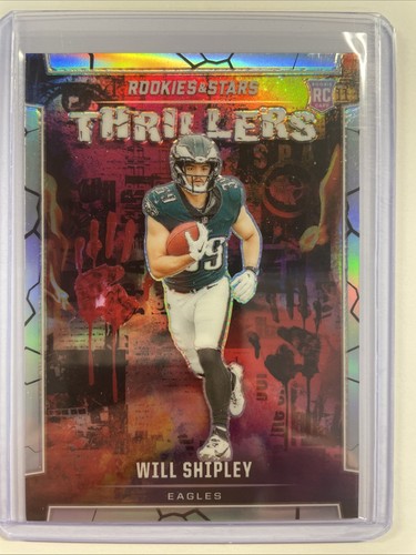 2024 Rookies & Stars Football Thrillers Silver Prizm Will Shipley #T-WSY RC