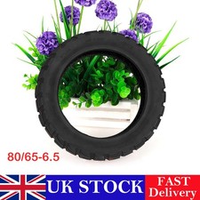 80/65-6.5 Solid Tyre, Puncture Proof Electric Scooter Tyres, Off-Road, Tubeless
