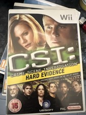 CSI Hard Evidence (Nintendo Wii, 2008) - European Version
