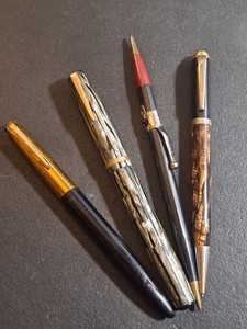 Vintage B&B Bullet Pen WEAREVER Fountain Pen WINGS Mechanical Pencil and Other!