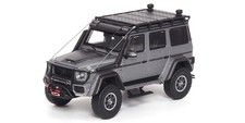 BRABUS 550 ADVENTURE G-CLASS 4x4² MONZA GREY MAGNO 2017 - 1/43 - Almost Real