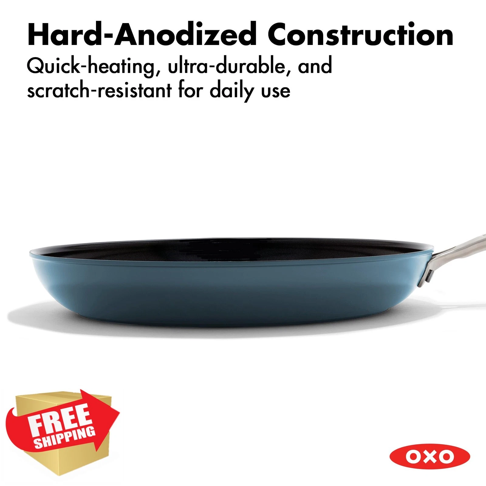 OXO 10" Nonstick Frying Pan Skillet Storm Blue
