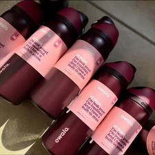 Owala Freesip 32oz Insulated Stainless Steel Water Bottle - Black Cherry // 2026