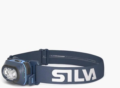 Silva Discover Stirnlampe, 500lm, blau