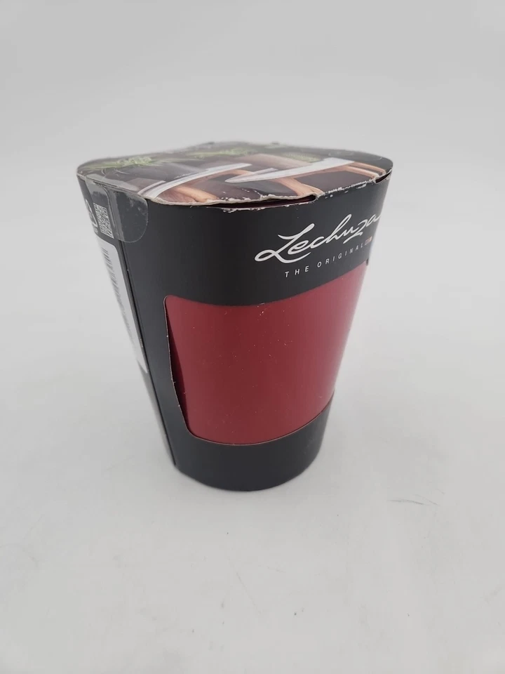 Mini Deltini Plant and Plastic Self-Watering Plant Pot Lechuza Color Red - Image 4 of 4