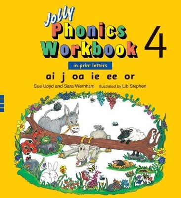 JOLLY PHONICS WORKBOOK 4 By Sue Lloyd **BRAND NEW**