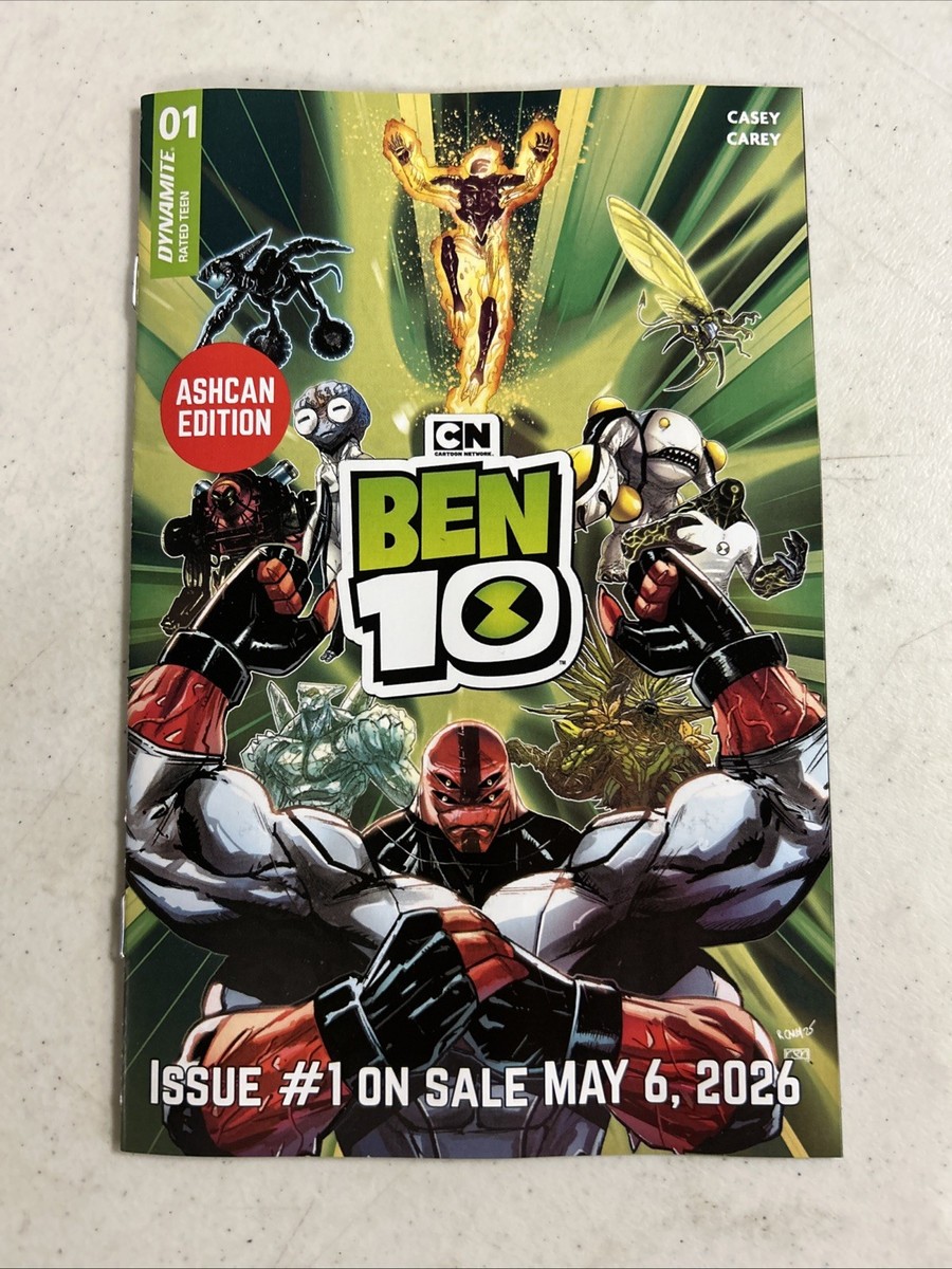 Ben 10 #1 (Dynamite Entertainment Comics 2026) Ashcan Edition NM