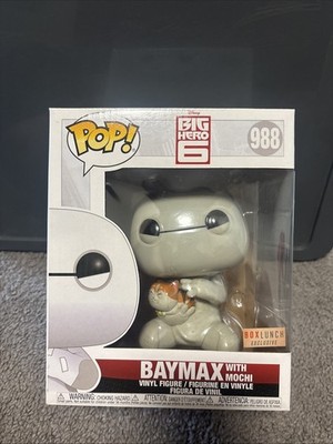 Funko Pop! Disney Big Hero 6 Baymax with Mochi #988 Box Lunch Exclusive Figure