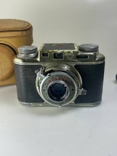UNTESTED AS IS Bolsey B2 35mm Rangefinder Camera, Wollensak 44mm f/3.2 Lens