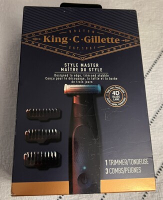 King C. Gillette All-in-One Cordless Edge-Trim-Stubble Shaver