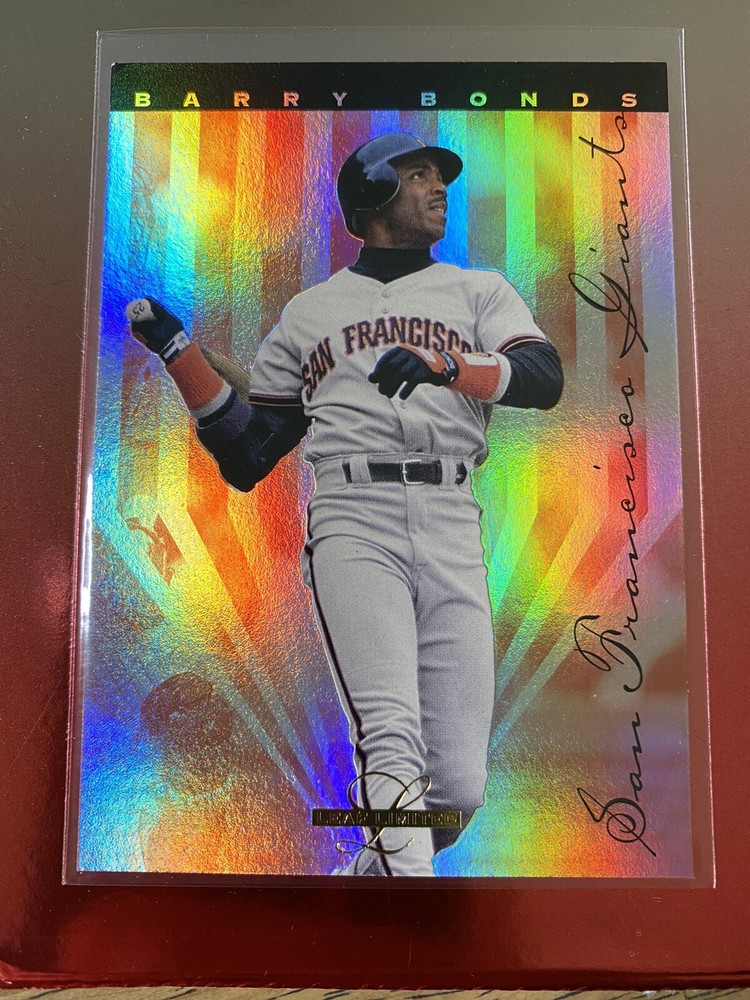 1995 Leaf Limited Barry Bonds #11 Prism Foil Baseball Card! San Francisco Giants