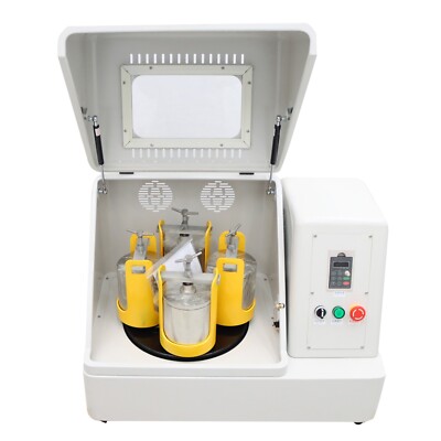 110V 4L LED-Display Lab Planetary Ball Grinding Mill 4 Stainless Steel Jar+Beads