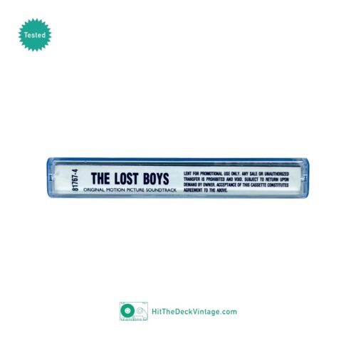 The Lost Boys Soundtrack Cassette Tape (1987) RARE US PROMO 80s TESTED - Picture 3 of 3