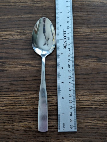 Juego de 4 cucharas para servir Cambridge de acero inoxidable Madison mango satinado cubiertos - Imagen 4 de 5
