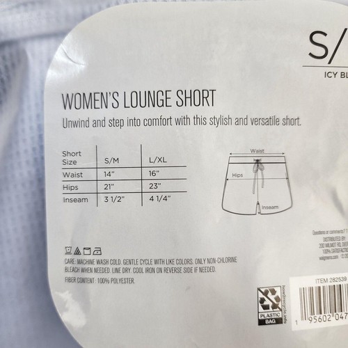 West Loop Womens Bralette with Lounge Shorts Gray Blue 3 Pack Lot S/M - Picture 5 of 6