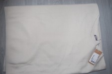 NEU Cape 100 % Kaschmir Poncho Creme Ivory 112 x 106 cm mit Aufbewahrungsbeutel