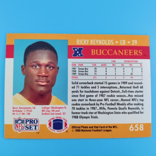 1990 Pro Set Football Cards You Pick The Cards Near mint to mint Tons to choose - Picture 425 of 499