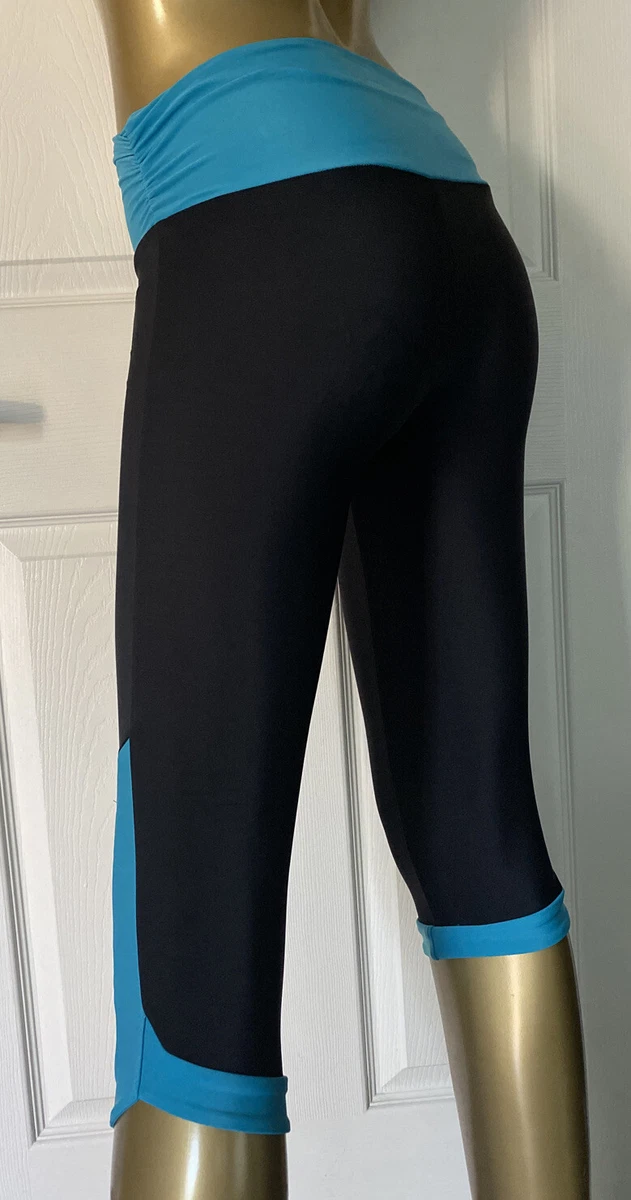 Under Armour Leggings Compression Pants Yoga Black Crop Size