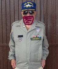 BLOUSON + CASQUETTE, MARIN de l'USS NEVADA