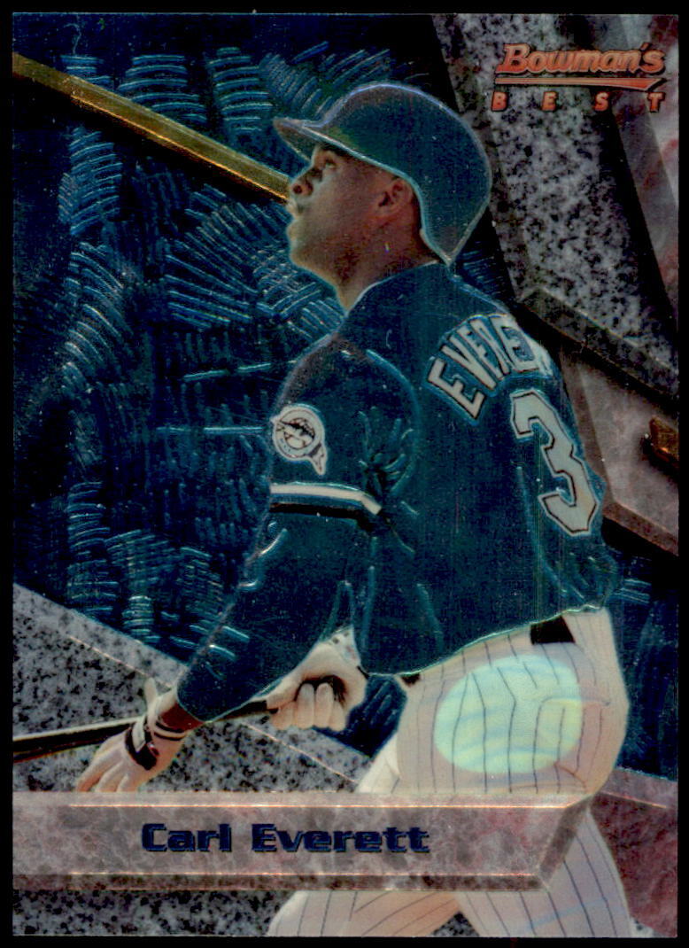 1994 Bowman's Best #56 Carl Everett Refractors Florida Marlins