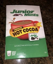 Junior Mint Chocolate Mint Hot Cocoa Pods for Keurig K-Cup Makers, 12 Count