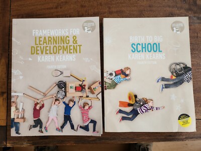 2 x Karen Kearns ~ Fourth Edition 4e. Learning & Development Birth to Big School