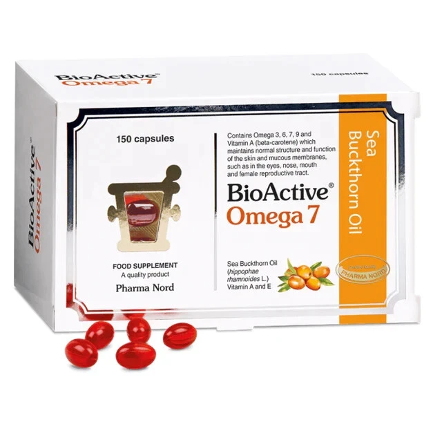 Pharma Nord Omega 7 Sea Buckthorn Oil - 150 CAPSULES